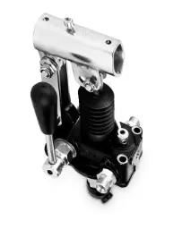 Darmowa dostawa Pompa ręczna zbiornikowa pod siłownik dwustronnego działania 6cm3 3/8"BSP 500bar z zaworem i dźwignią rozładowczą PMD 6byA-L-s