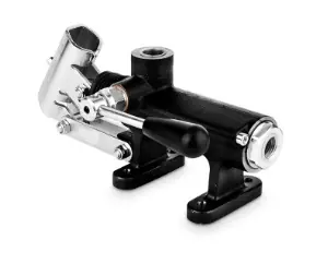 Bezpieczna płatność Pompa ręczna bezzbiornikowa pod siłownik jednostronnego działania 50cm3 1/2"BSP 280bar z dźwignią rozładowczą PMO 50L-s