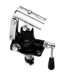 Zwrot pieniędzy Pompa ręczna zbiornikowa pod siłownik jednostronnego działania 6cm3 3/8"BSP 500bar z zaworem i dźwignią rozładowczą PM 6byB-L-s