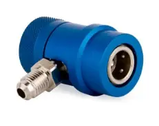 Zwrot pieniędzy Szybkozłącze do klimatyzacji M14X1.5 F.ACB 90 J 639 R134A BLUE 800262362
