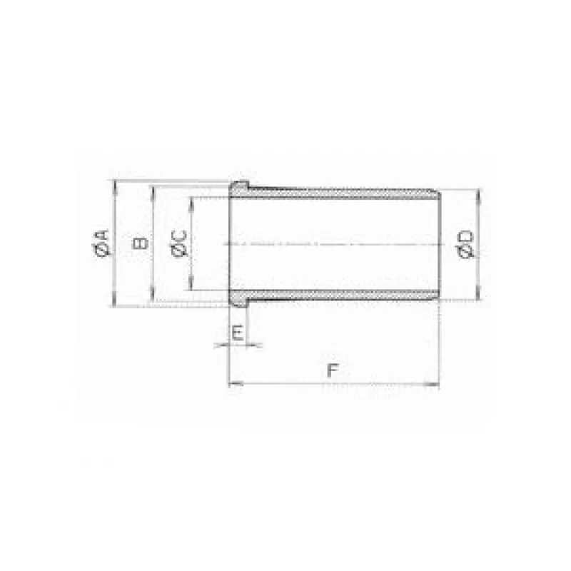 Hawle tuleja podporowa ISO 6031, POM, do instalacji gazowych, 50 mm 603105000004 Wysoka jakość