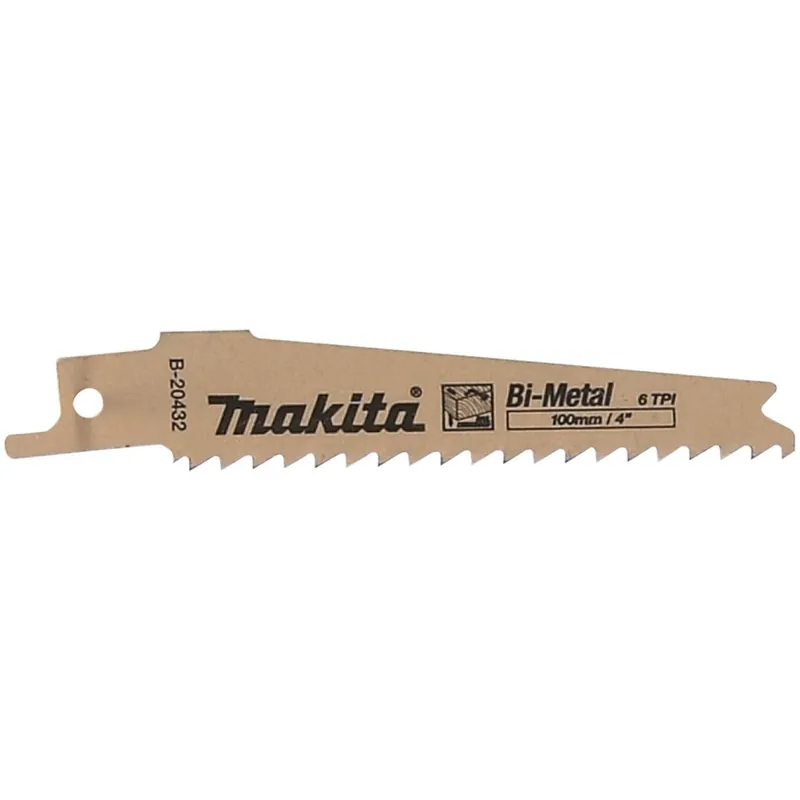 Makita B-20432-2 Brzeszczot do drewna BiM 100mm 2 szt. Dostępne od ręki