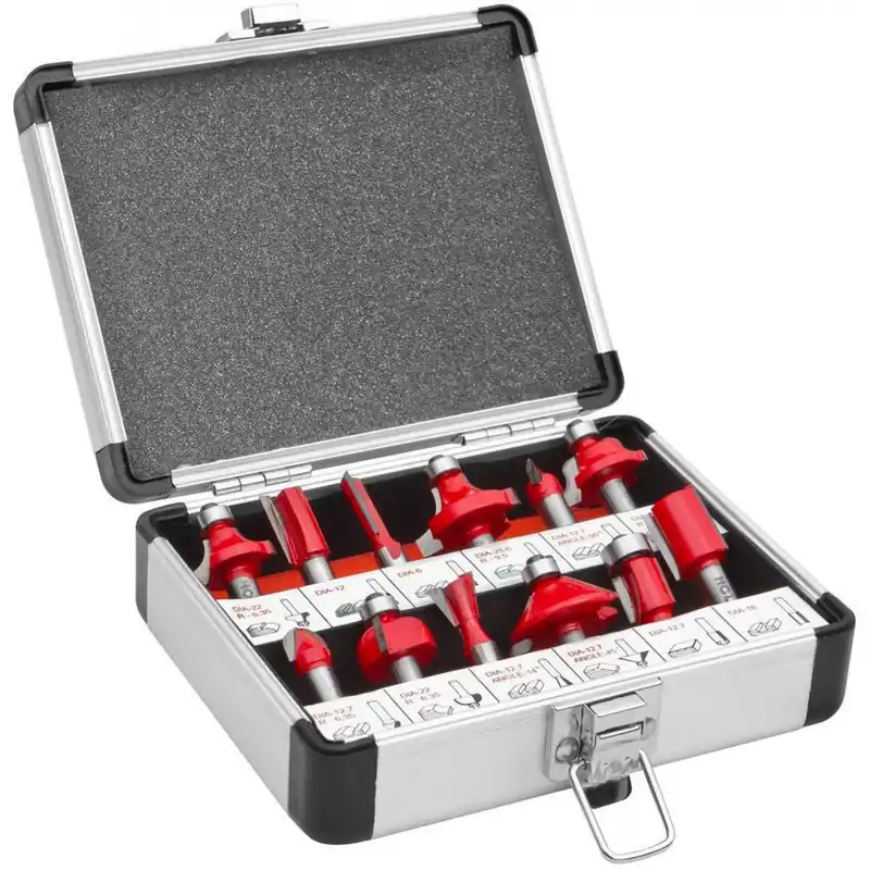 Bezpieczna płatność Holzmann Frezy do frezarek górnowrzecionowych (12 sztuk) OFS12