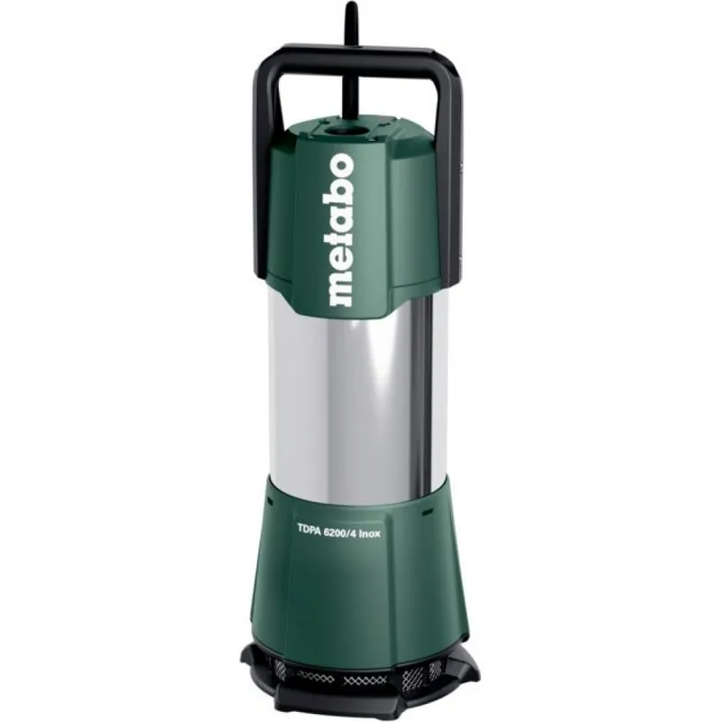 Metabo TDPA 6200/4 Inox Pompa zanurzeniowo-ciśnieniowa (110W/6200l/h) 601773000 Do wyczerpania zapasów