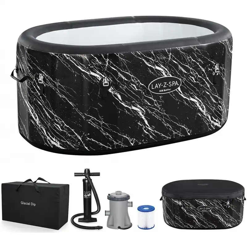 BESTWAY Lay-Z-Spa Glacial Dip Wanna lodowa do zimnego zanurzenia 152 x 92 x 71 cm 6002Q Nie przegap