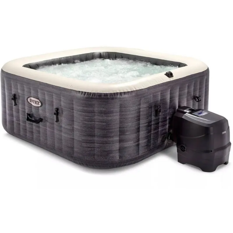 Okazja OUTLET INTEX Wanna z hydromasażem Pure Spa Greystone Deluxe 211 x 71 cm 28450 PO SERWISIE