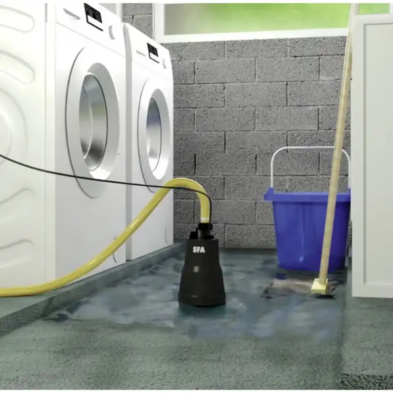 Do wyczerpania zapasów SFA SANIBROY SANIPUDDLE Pompa zanurzeniowa SANIPUDDLE-001