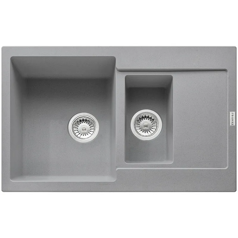 Sprawdź teraz Franke Maris MRG 651-78, 780x500 mm, zlewozmywak kamienny szary 114.0330.970
