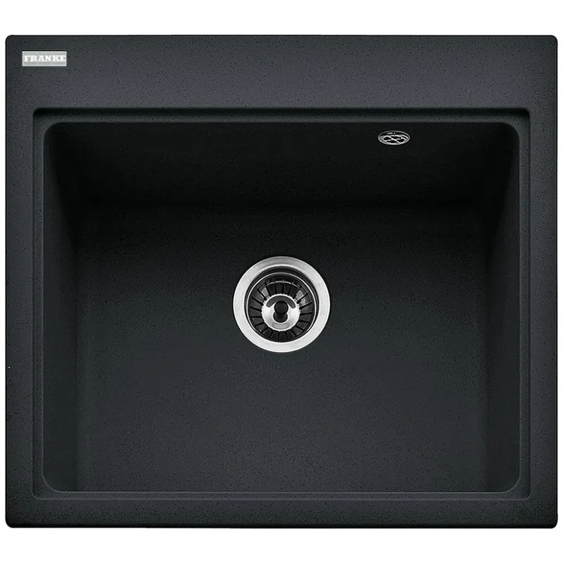 Bezpieczna płatność Franke Fiji FIG 610-58, 585x520 mm, Zlewozmywak Fragranit+ Onyx 114.0167.026