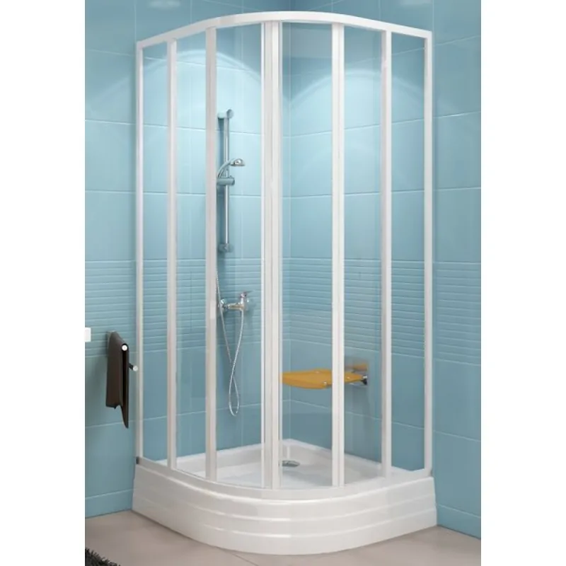 RAVAK SUPERNOVA SKKP6-80 kabina prysznicowa biała Transparent, 32040100Z1 Wysoka jakość