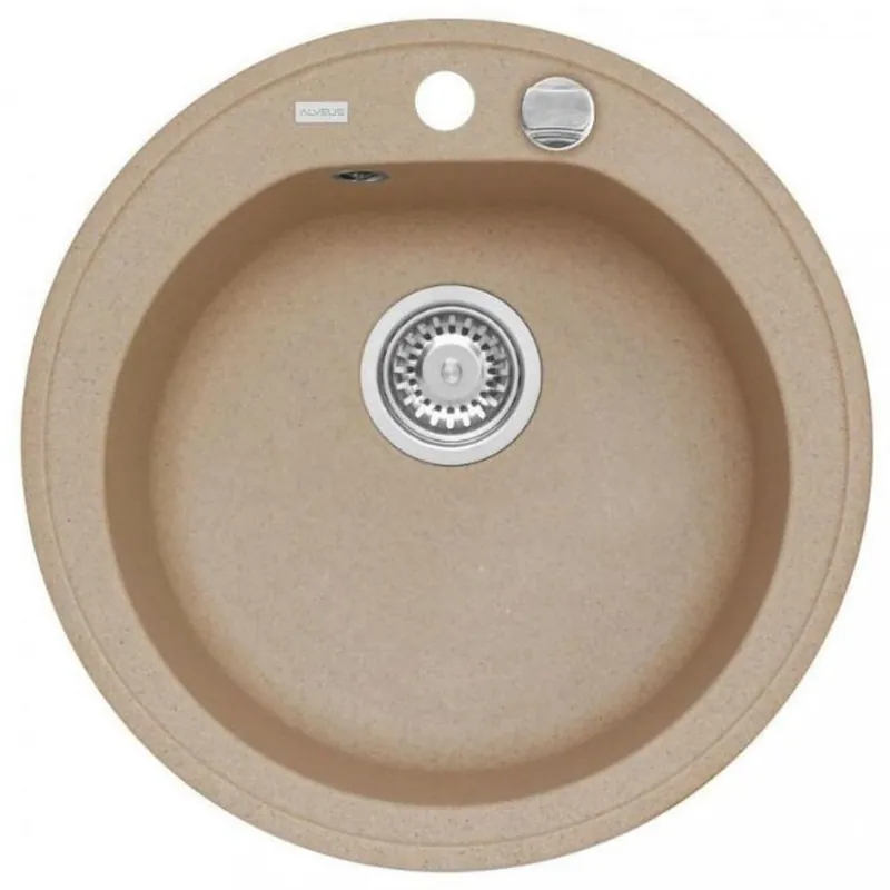 Do wyczerpania zapasów ALVEUS NIAGARA 10 Zlewozmywak granitowy, 510 mm, beżowy