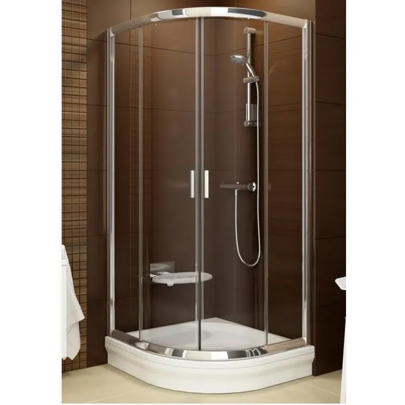 Tani RAVAK BLIX kabina prysznicowa BLCP4-80 połysk Grape, 3B240C00ZG