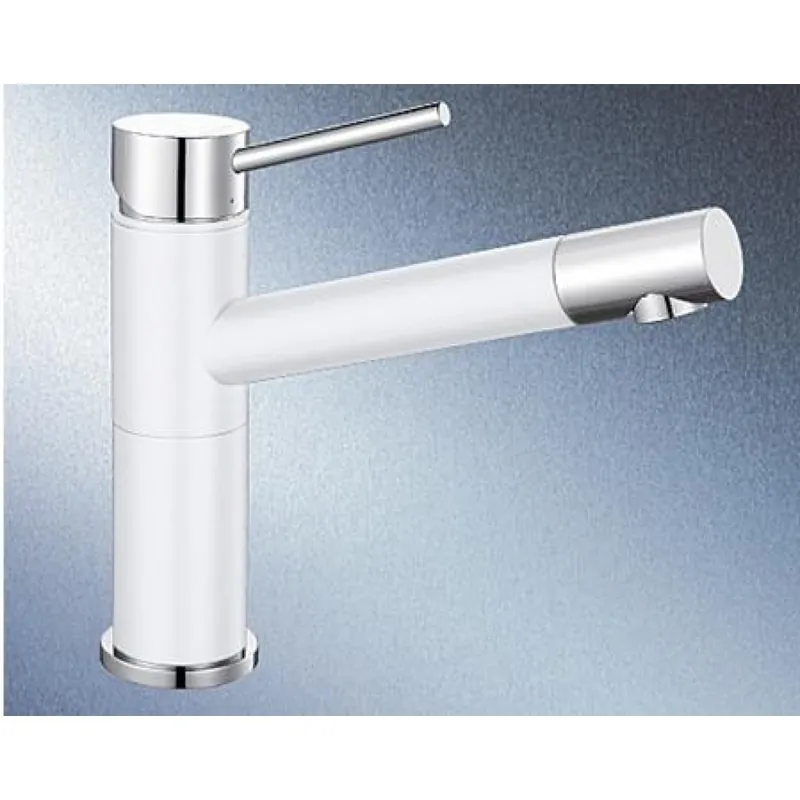 BLANCO ALTA COMPACT bateria kuchenna biała/chrom 515317 Ograniczona ilość