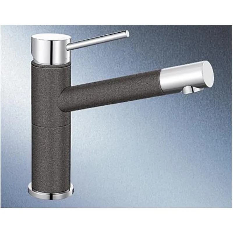 BLANCO ALTA COMPACT bateria kuchenna antracyt/chrom 515323 Zniżka