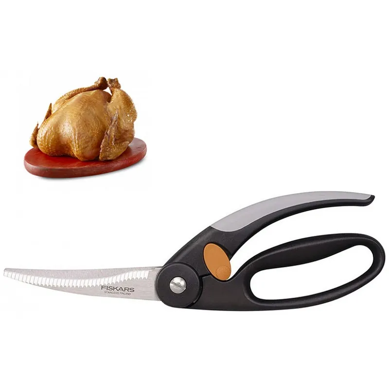Wysoka jakość Fiskars Functional Form Nożyce do drobiu 25 cm (859975) 1003033