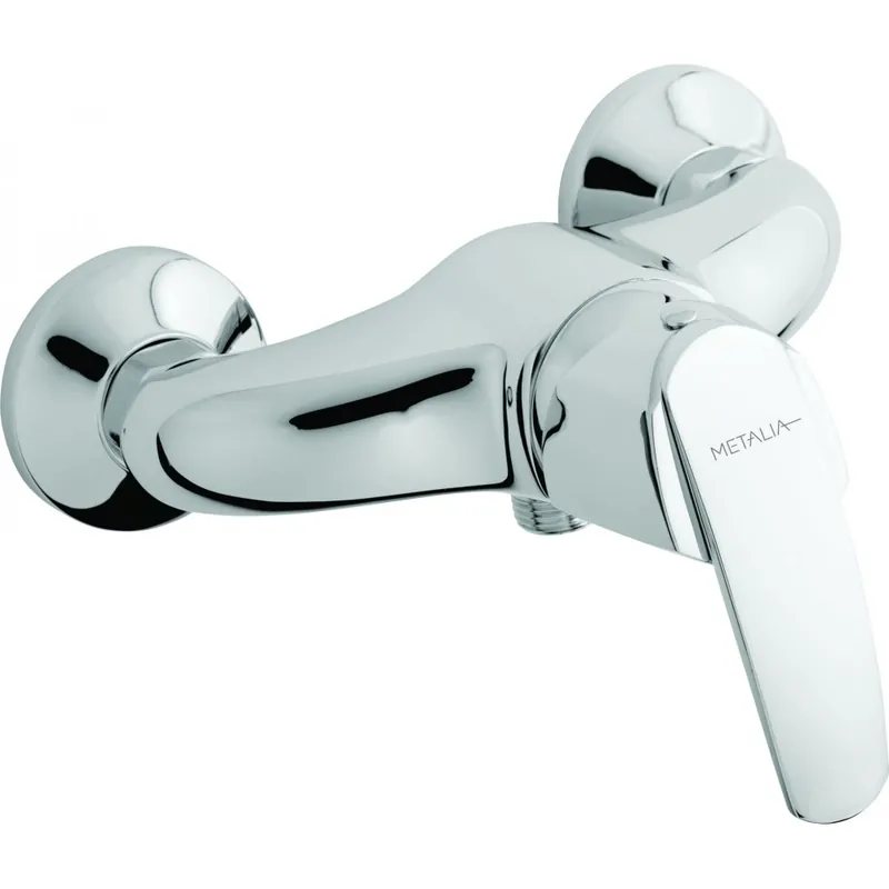 Darmowa dostawa FERRO METALIA 56 Bateria natryskowa ścienna bez zestawu natryskowego, chrom-eko 56060/1,0