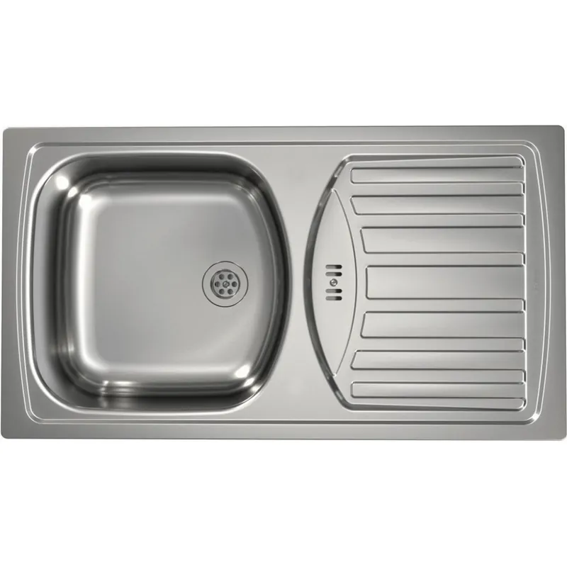 ALVEUS BASIC 150 Zlewozmywak stalowy, 780 x 435 mm, satyna 1009158 Darmowy zwrot