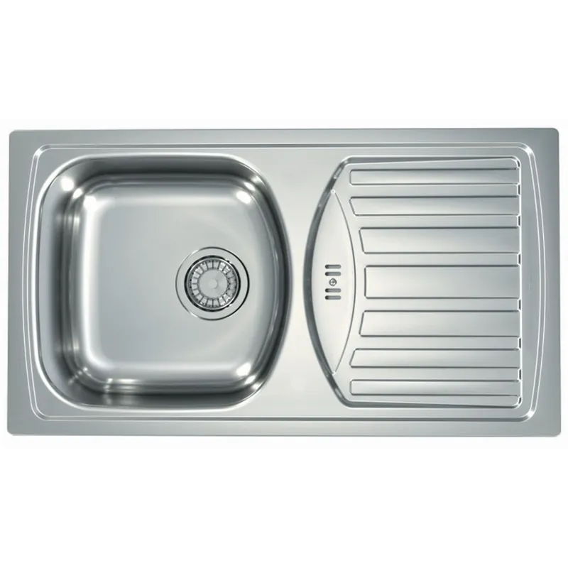 ALVEUS BASIC 150 FI 90 Zlewozmywak stalowy, 780 x 435 mm, satyna 1037766 Premium