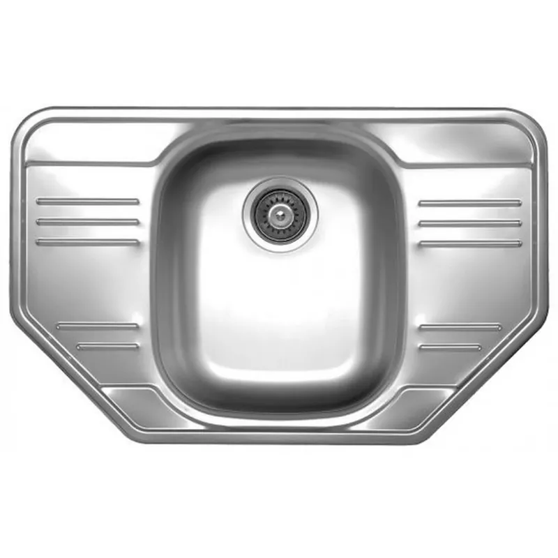 ALVEUS ALLUX 30 Zlewozmywak stalowy, 780 x 490 mm 1039566 Ostatnie sztuki