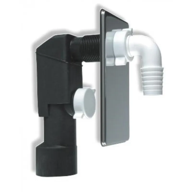 Wybór klientów Ferro syfon pralkowy podtynkowy DN40/50, chrom 460.0