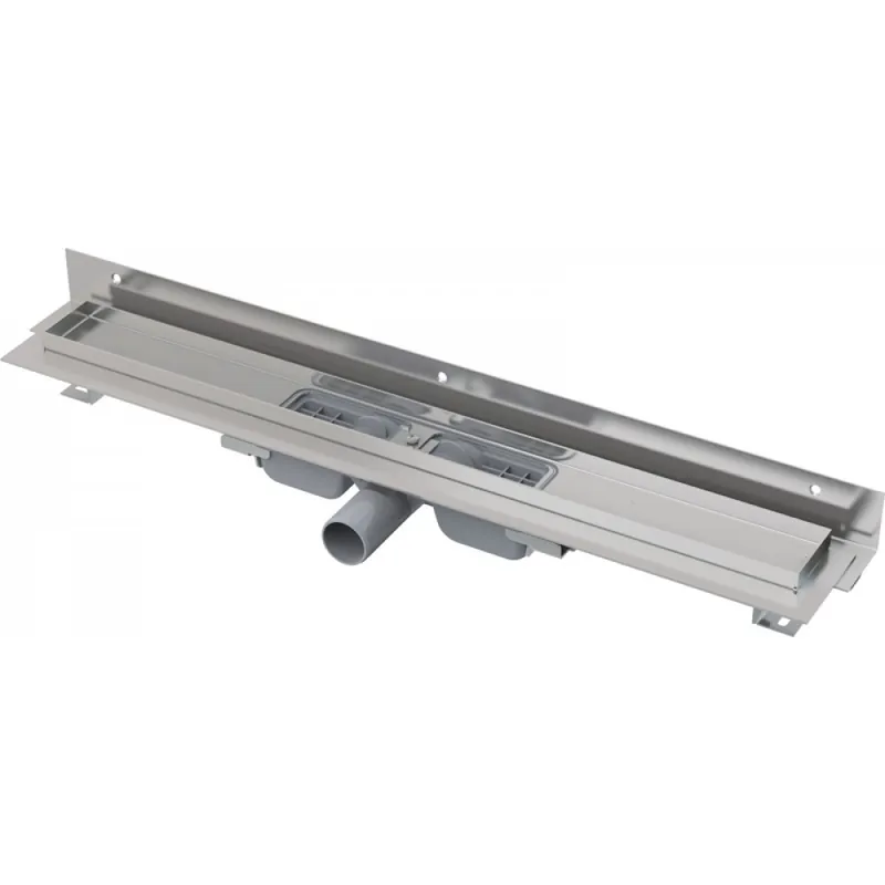 Ostatnie sztuki ALCAPLAST Low Odpływ podłogowy 550 mm do rusztu perforowanego do ściany APZ104-550