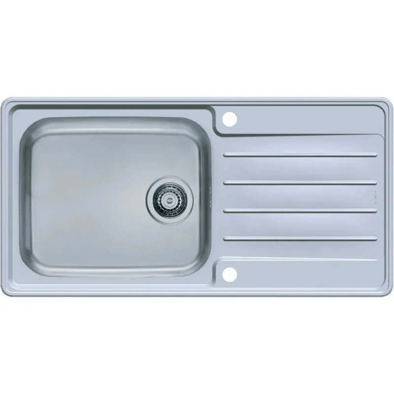 Zamów teraz ALVEUS PRAKTIK 100 Zlewozmywak stalowy, 980x500 mm, satyna 1085977