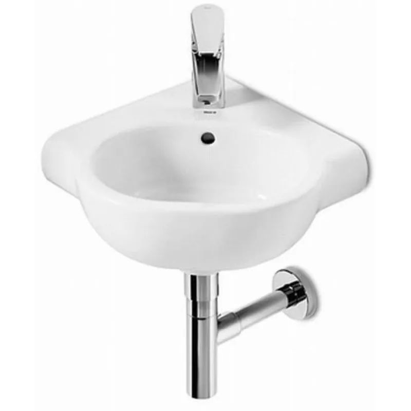 Bezpieczna płatność Roca Meridian umywalka narożna 35 x 35 cm A32724C000