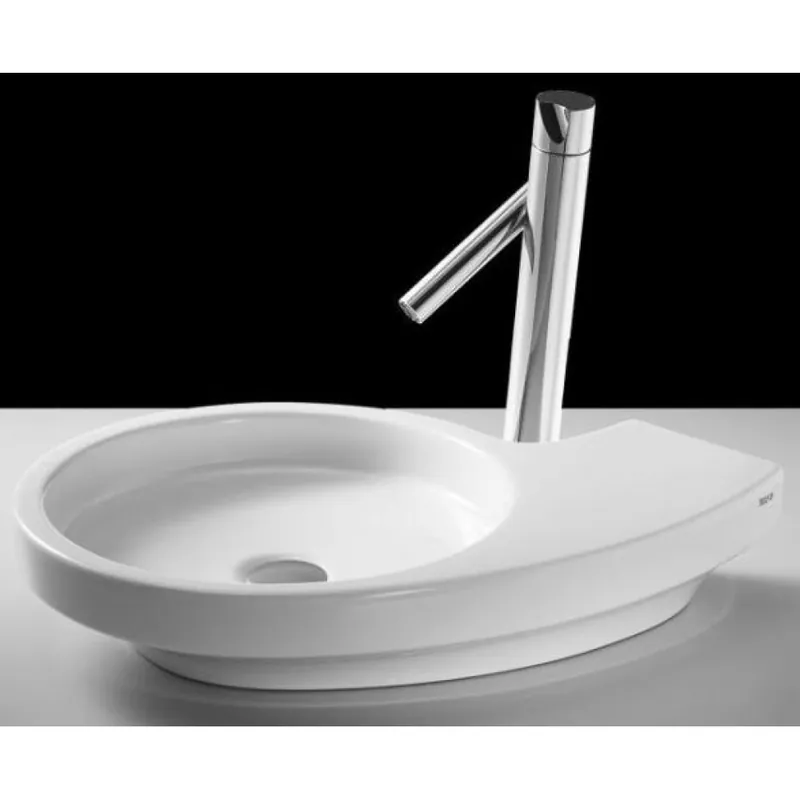 Roca Urbi 3 umywalka nablatowa 58x40 cm (bez otworu na baterię) A327228000 Bezpieczne zakupy