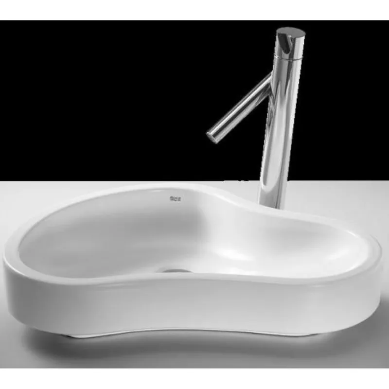 Roca Urbi 8 umywalka nablatowa 55x40 cm (bez otworu na baterię) A32722A000 Ostatnie sztuki