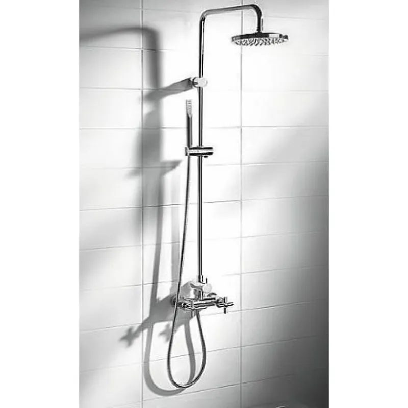 Niska cena Roca Loft dwuuchwytowa kolumna natryskowa ścienna A5A9743C00