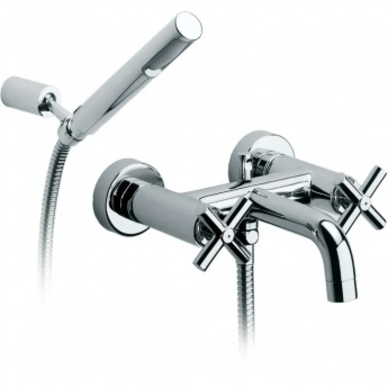 Bezpieczne zakupy Roca Loft dwuuchwytowa bateria wannowo-natryskowa ścienna A5A0143C00