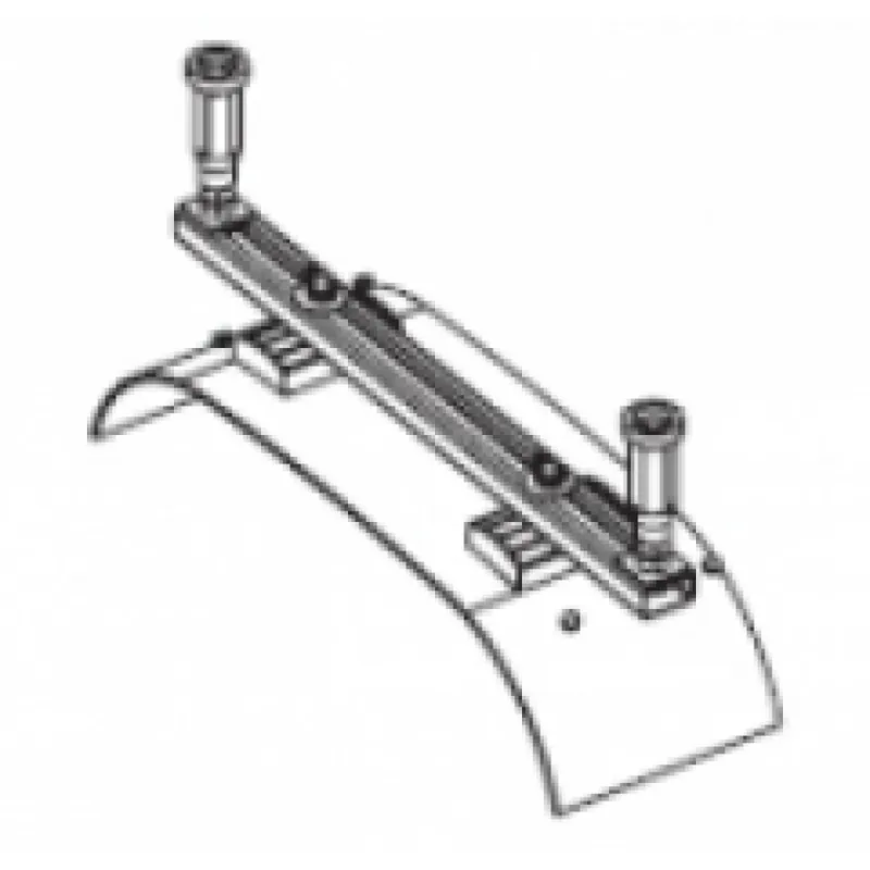 Hit cenowy ROCA nogi metalowe do wanien stalowych przyklejane (wanny kolor) A291021000