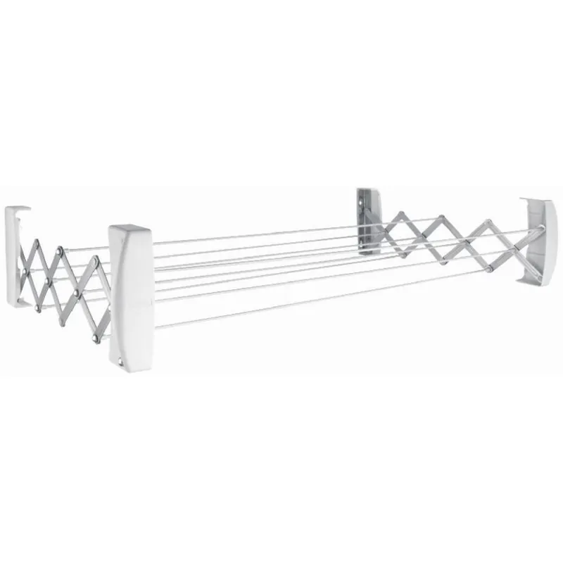 Wyjątkowa oferta LEIFHEIT Teleclip 74 Extendable Suszarka ścienna 83304