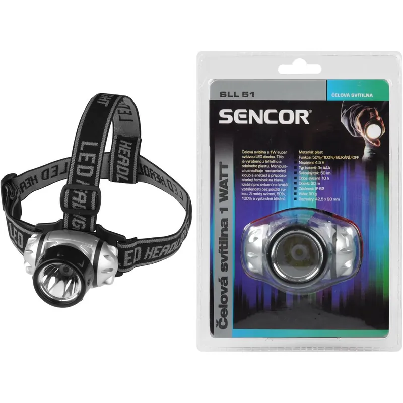 SENCOR SLL 51 Latarka czołowa 35033000 Zamów dziś