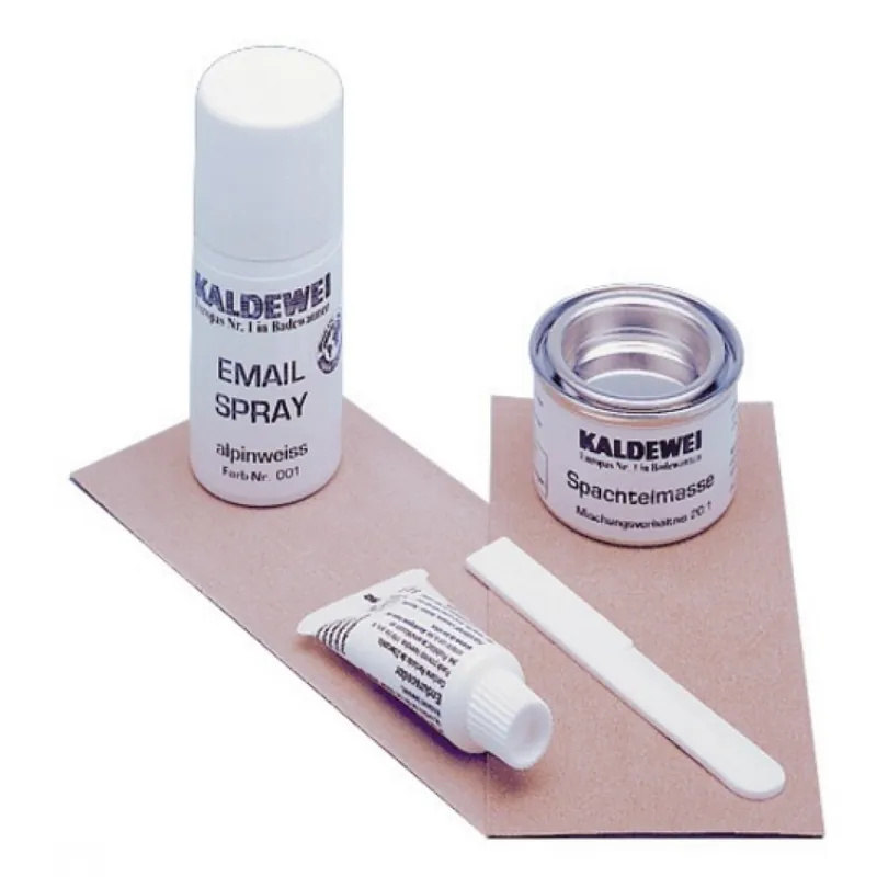 Kaldewei zestaw naprawczy do wanny, kolor biel alpejska 687673560001 Super okazja