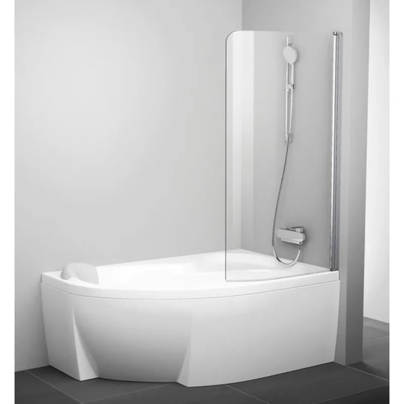 Szybka wysyłka RAVAK CVSK1 ROSA 160/170 R parawan nawannowy biały + Przezroczysty prawy 7QRS0100Y1