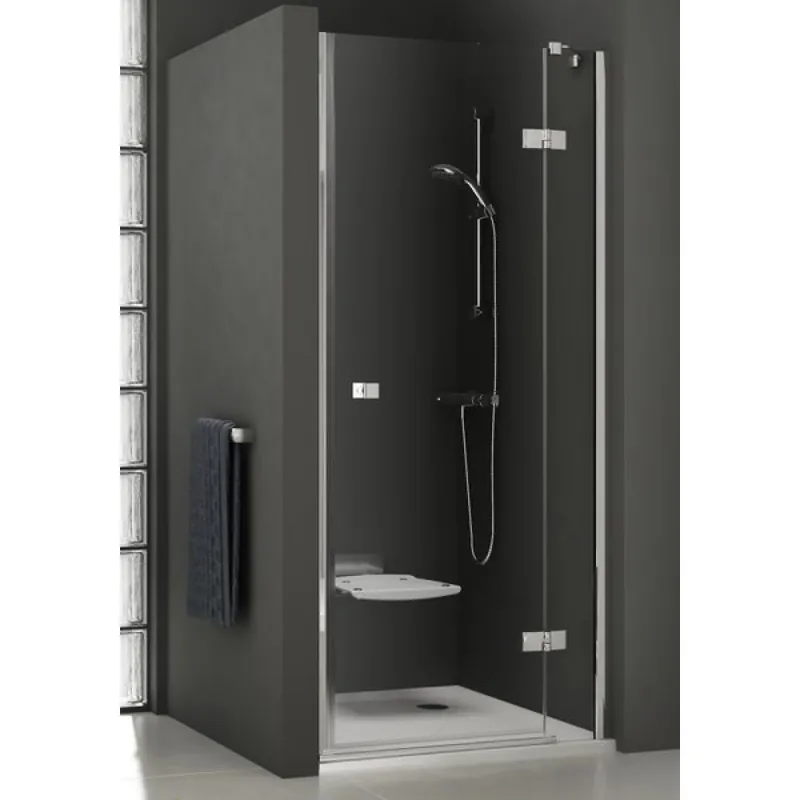 Wyjątkowa oferta RAVAK SMARTLINE SMSD2-100 B-P Dwuczęściowe drzwi prysznicowe 0SPABA00Z1