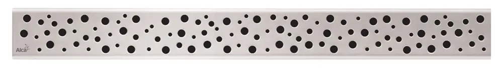 ALCAPLAST BUBLE Ruszt do odwodnienia liniowego 850mm, stal nierdzewna-mat BUBLE-850M Hit cenowy