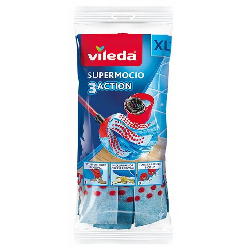 VILEDA Wkład 3 Action Velour XXL 150730 Tylko dziś