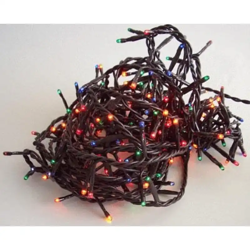 Oświetlenie świąteczne 100 diod LED wielokolorowe VS433 Szybka dostawa
