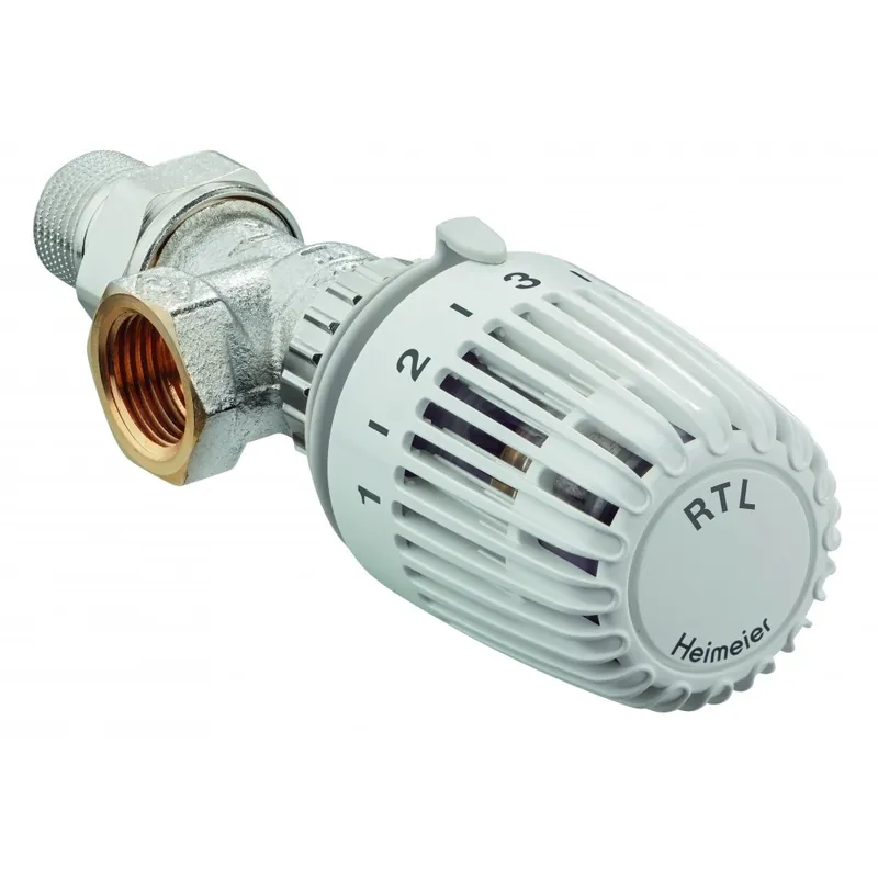 HEIMEIER Ogranicznik temperatury powrotu, kątowy 1/2" RTL biały 9173-02.800 Zniżka
