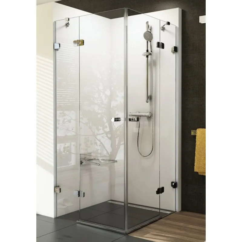 Najlepsza cena RAVAK BRILLANT BSRV4-80 Kabina prysznicowa 80 cm 1UV44A00Z1