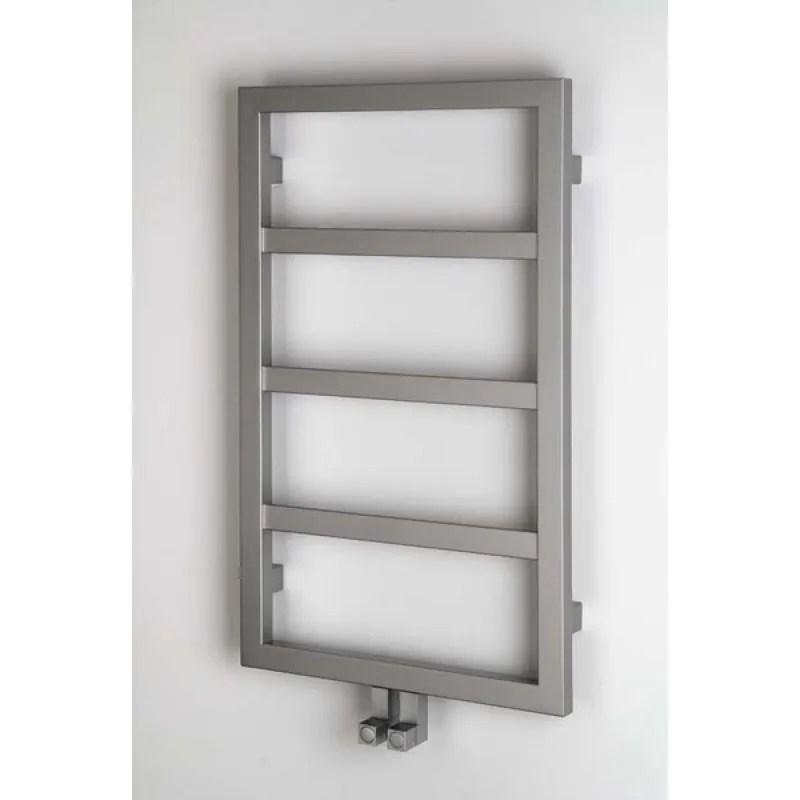 Dostępne od ręki ENIX BOSTON designerski grzejnik 550x1336mm, 424W, srebrny B-613SS