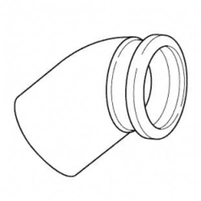 Bezpieczne zakupy GEBERIT PE Kolano 45° z kołnierzem 367.945.16.1