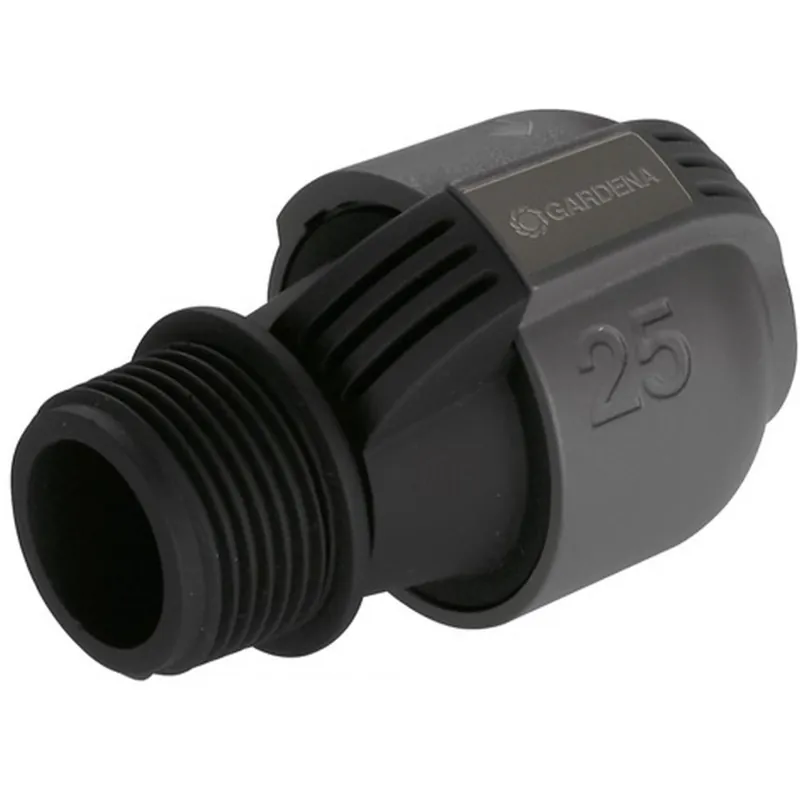 Gardena Sprinkler-System Złączka 25 mm x 1" gwint zewnętrzny 2763-20 Darmowy zwrot