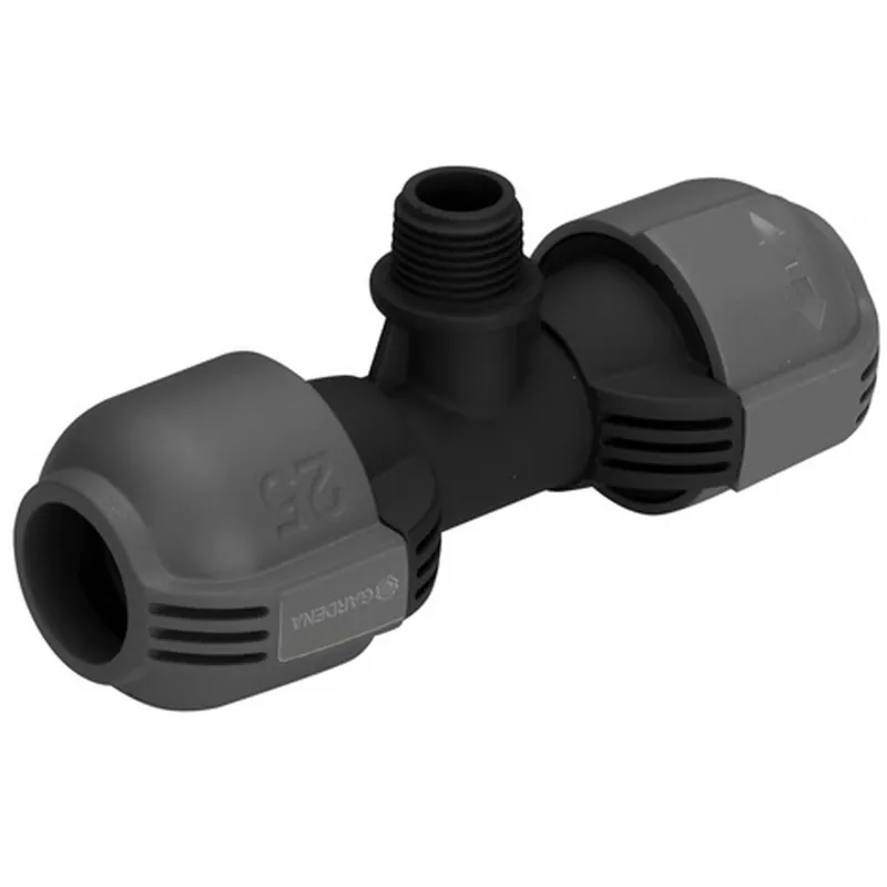 Gardena Sprinkler-System Rozdzielacz T 25 mm x 1/2" gwint zewnętrzny, 2786-20 Wyjątkowa oferta