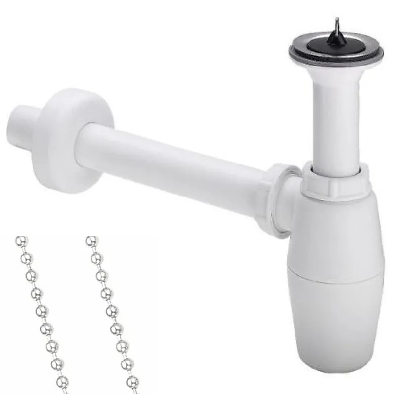 Oferta limitowana VIEGA Syfon umywalkowy 5/4 "x 40 Korek z łańcuszkiem 335373