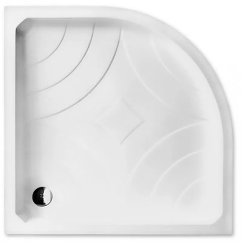 Roltechnik Brodzik półokrągły HAWAII-P ze zintegrowaną obudową 80×80×17 cm, R55 8000024 Wyprzedaż